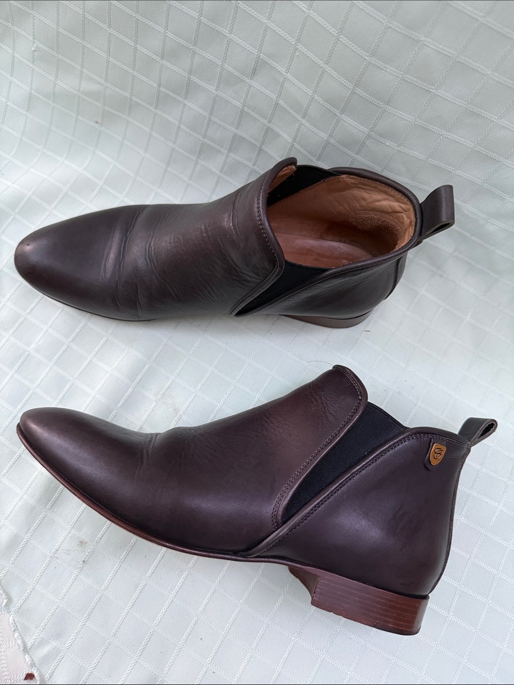 Vintage Chloe Chukka Boots - Dark Brown Leather